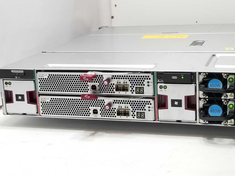 HP QW968A D3600 12-BAY LFF STORAGE CHASSIS - 739722-001, 2x Controller, 2x PSU _