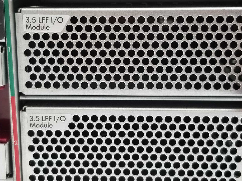 HP QW968A D3600 12-BAY LFF STORAGE CHASSIS - 739722-001, 2x Controller, 2x PSU _