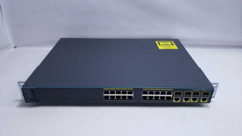 Cisco Catalyst WS-C2960G-24TC-L 24Ports RackMountable Network Switch  [