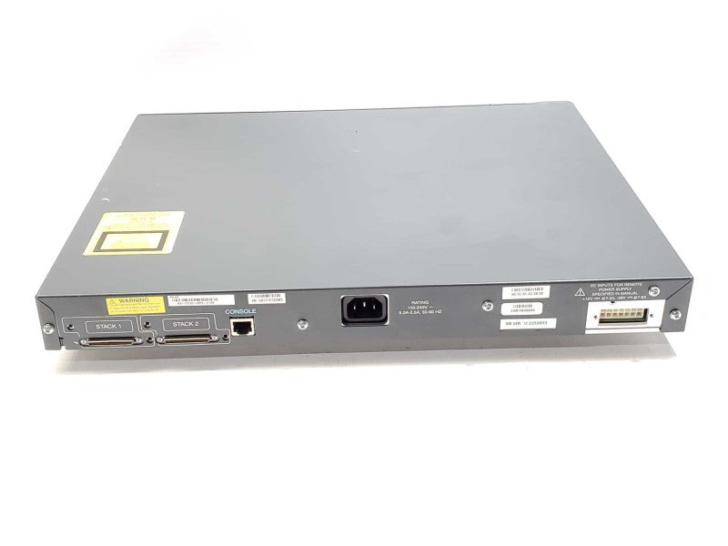 CISCO CATALYST 3750 WS-C3750-48PS-S ETHERNET SWITCH 48X 10/100 PORTS POE +