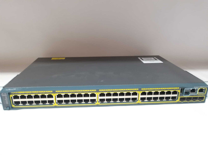 Cisco Catalyst 2960-S Series WS-C2960S-48TS-L Switch, W/ Rack Ears, QTY ~