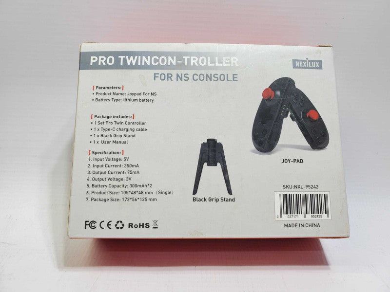 PRO TWINCON-TROLLER NEXILUS FOR SWITCH (JOY-CON) OpenBox +