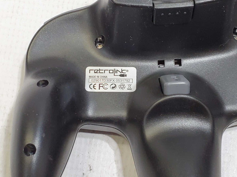 Retrolink Nintendo N64-like. Wired USB Controller PC & Mac Black +