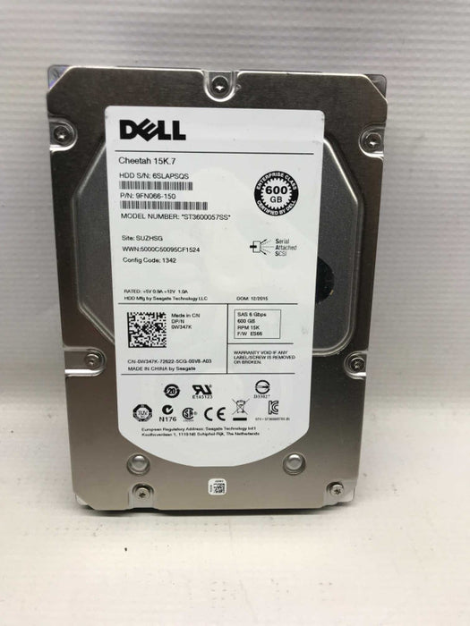 Assorted Brand Name 600GB SAS 6Gbps 3.5\\" HDD 15K RPM ST3600057SS [