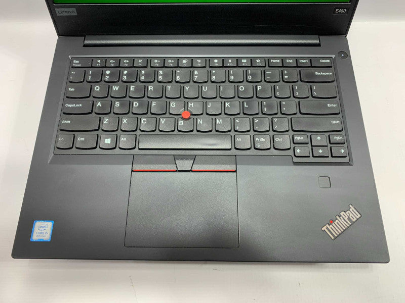 Lenovo E480 with i5-8250U CPU 8GB RAM & 256GB SSD Storage  -