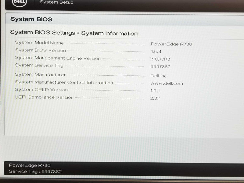 Dell PE R730, 2x Xeon E5-2640v3 2.6GHz 8C, 16GB DDR4, H730 Mini, 2x PSU, 2.5 _