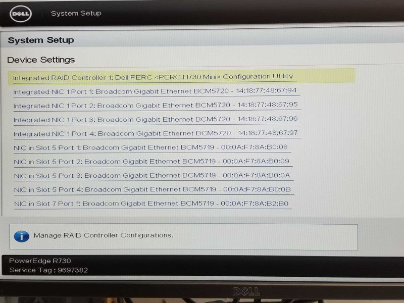 Dell PE R730, 2x Xeon E5-2640v3 2.6GHz 8C, 16GB DDR4, H730 Mini, 2x PSU, 2.5 _