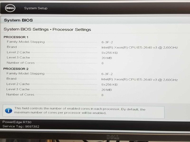 Dell PE R730, 2x Xeon E5-2640v3 2.6GHz 8C, 16GB DDR4, H730 Mini, 2x PSU, 2.5 _