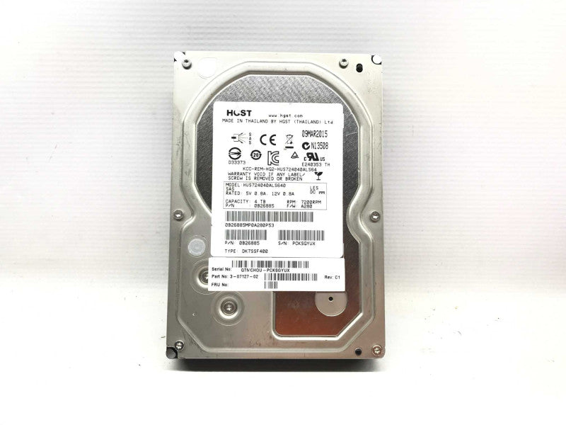 4TB 7.2K RPM 6Gbps 3.5\\" SAS SERVER HDD Hard Drive +