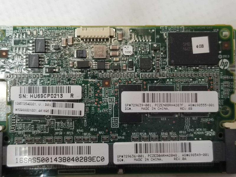 HPE Smart Array P431 2 Port 12GB/s SAS Controller w 4GB & BATTERY 698532-B21 _