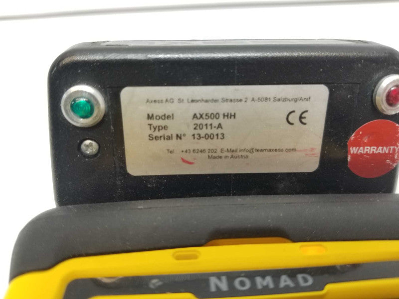 Trimble Nomad Rugged Data Collector w/ Axess AX500 HH 2011-A, Powers on, AS-IS _