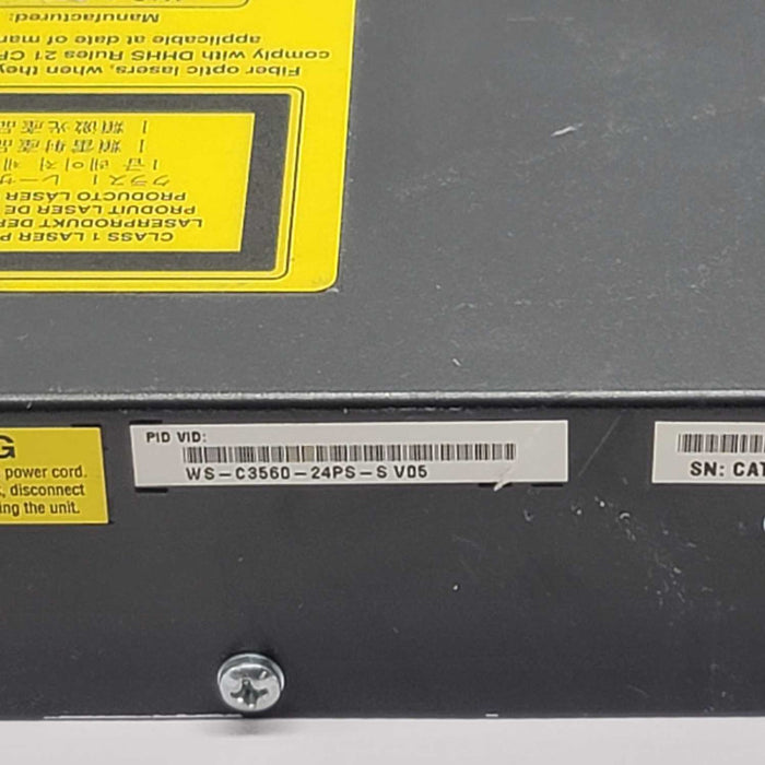 Cisco WS-C3560-24PS-S 24 Port PoE Catalyst 3560 Switch =