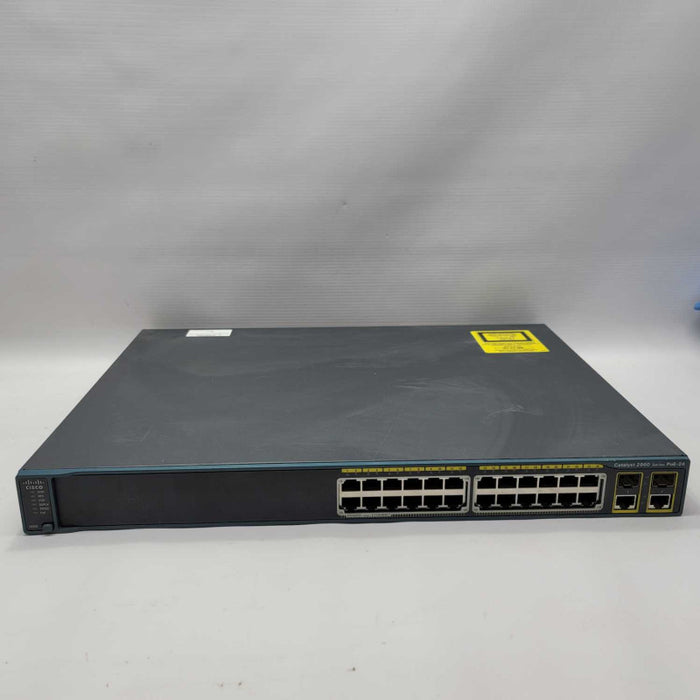 Cisco Catalyst 2960 WS-C2960-24PC-L 24-Port Fast Managed PoE Ethernet Switch =