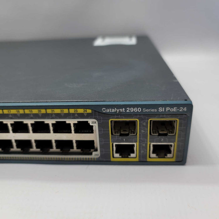 Cisco WS-C2960-24PC-S 24 Port POE Switch =