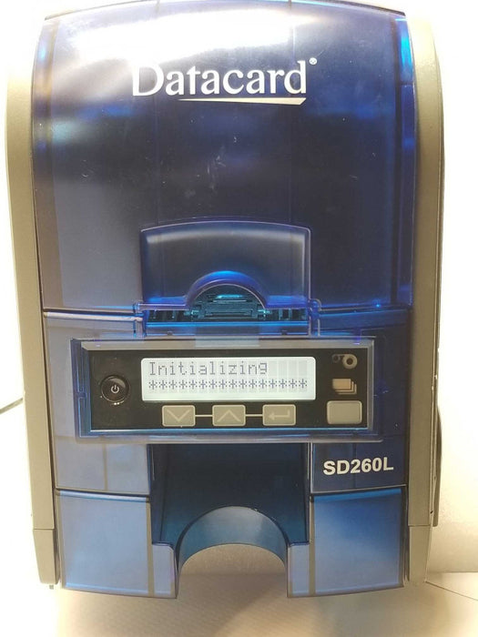 Datacard SD260L PX30 506335-002 Single Sided ID Card Printer, Powers on, AS-IS _