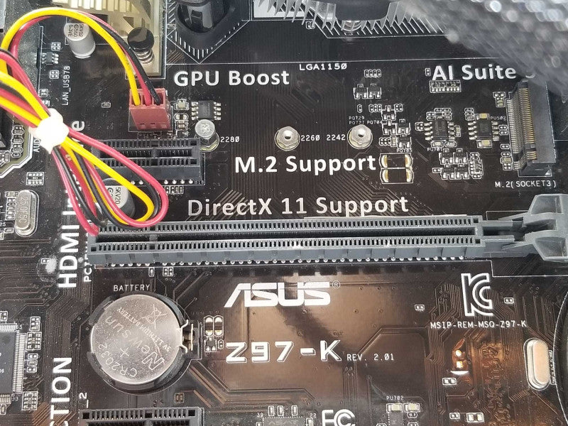Custom Asus PC, Core I7-4790 3.6GHz, 4GB DDR3, No HDD, GT740 2GB DDR3 GPU _
