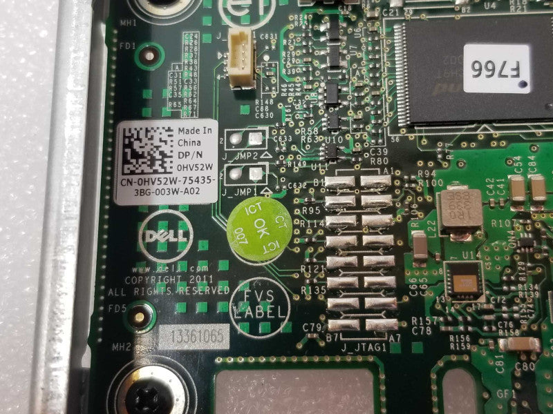 Dell PERC H310 8-Port 6Gb/s SAS/SATA PCI-e RAID Controller 0HV52W w/ Cables _
