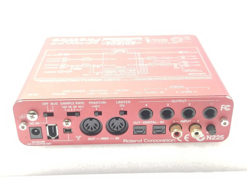 Roland Edirol FA-66 FireWire Audio Capture 6 in 6 out, AS-IS _