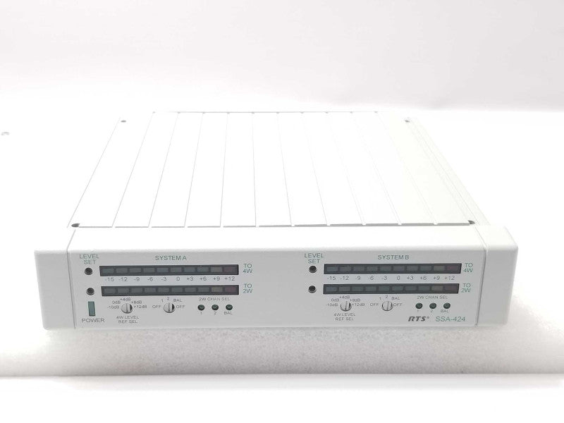 RTS SSA-424 Intercom System, No Power adapter, AS-IS _