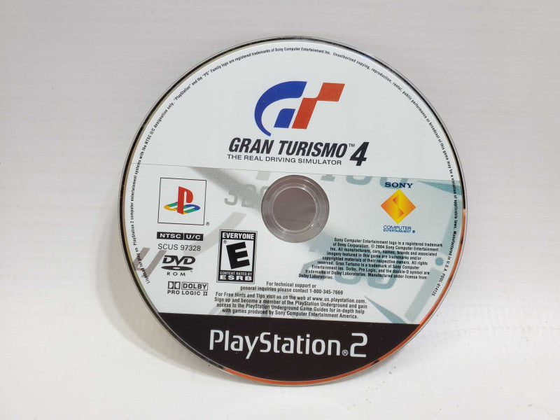 PS2 CONSOLE WITH GRAND TURISMO 4, MEMORY CARD & 1x CONTROLLER  +