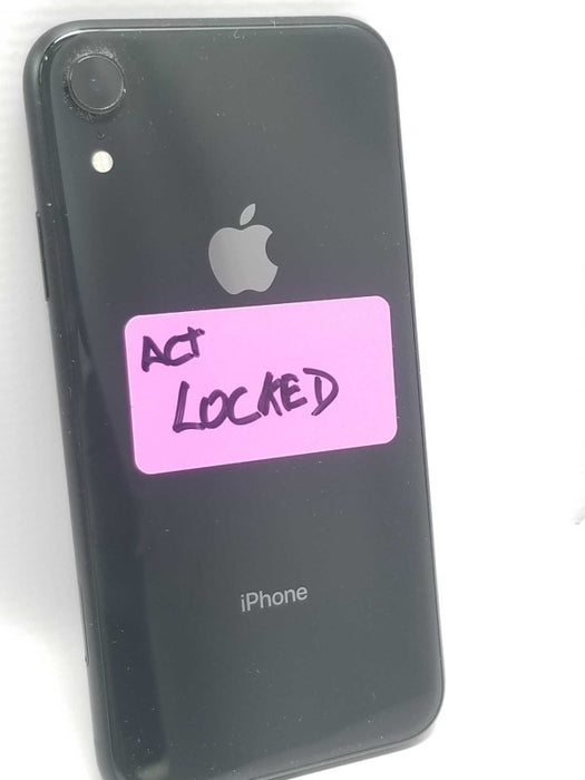Apple iPhone XR 64GB DARK GREY, READ* AS-IS ~