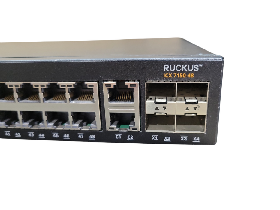 Ruckus ICX7150-48-4X1G / 48 Port Network Switch !