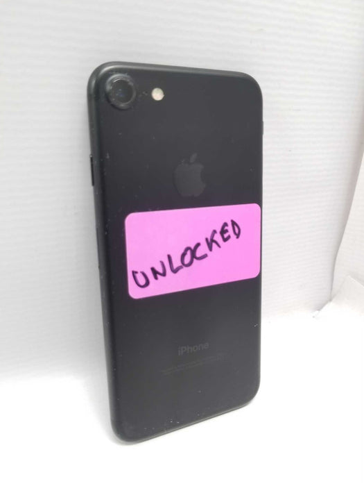 Apple iPhone 7 32GB Matte Black - Unlocked, GRADE C ~
