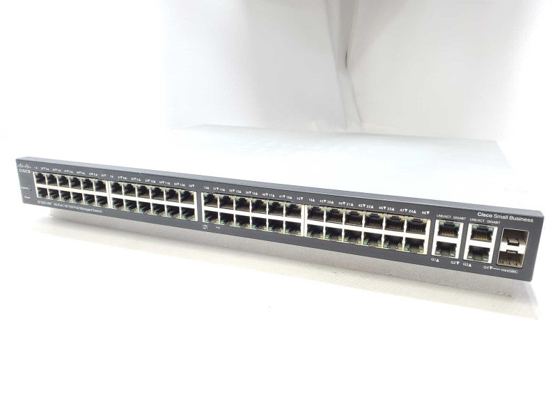 CISCO SF300-48P 10/100 PoE MANAGED SWITCH QTY +