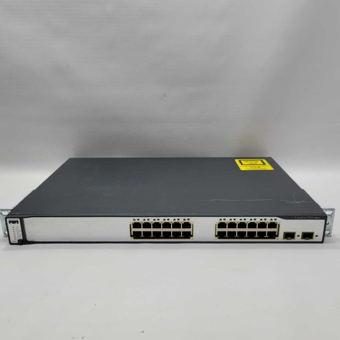 Cisco Catalyst 3750 Series WS-C3750-24TS-S 24 Port Network =