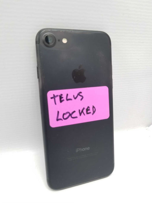 Apple iPhone 7 32GB Matte Black - TELUS locked, GRADE B+ ~