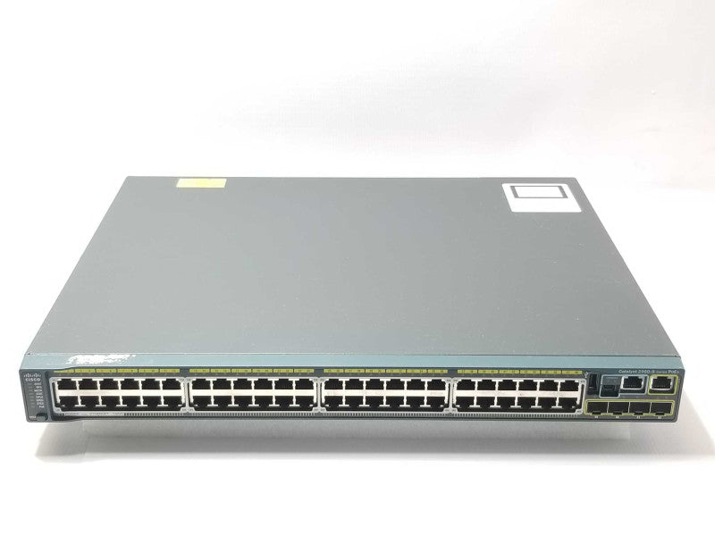 Cisco WS-C2960S-48FPS-L 48 Ports POE Managed Switch with Stacking module _
