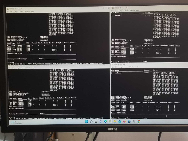Cisco WS-C2960S-48FPS-L 48 Ports POE Managed Switch, Factory reset _