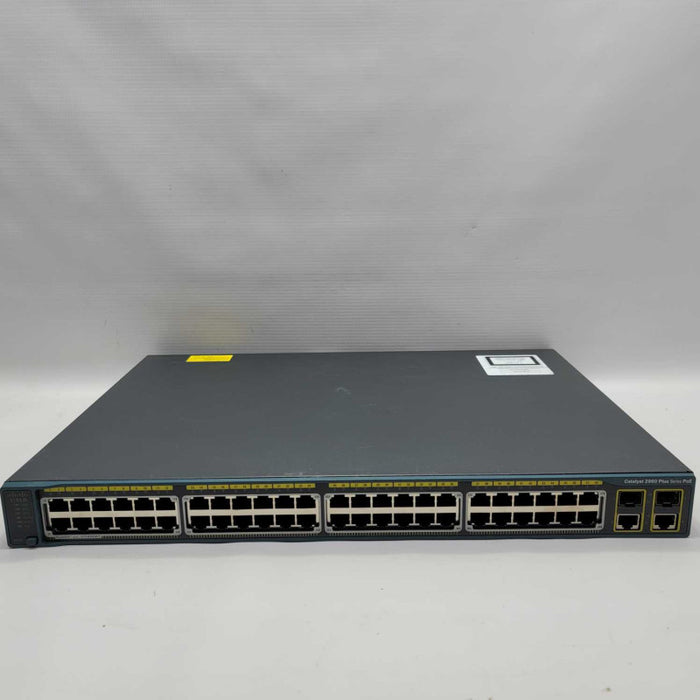 Cisco Catalyst WS-C2960+48PST-L Port PoE Ethernet Switch =