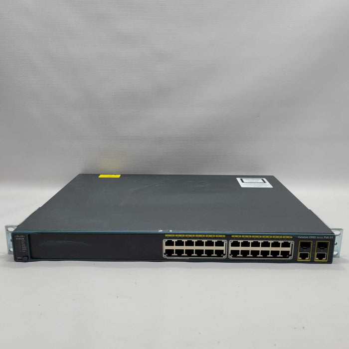 Cisco Catalyst 2960 WS-C2960-24PC-L 24-Port Fast Managed PoE Ethernet Switch =