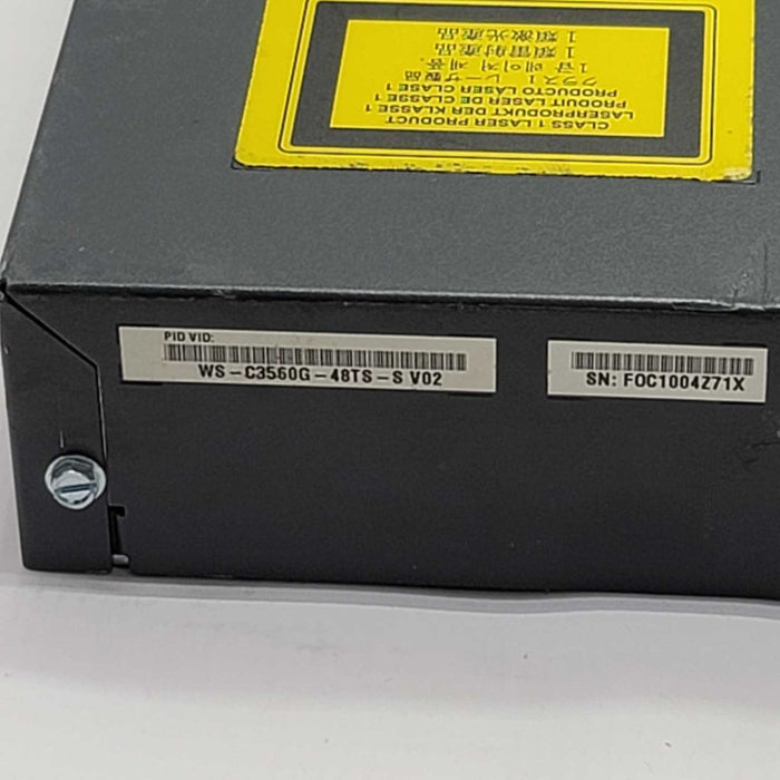 Cisco Catalyst 3560 Series 48 Port Switch, WS-C3560G-48TS-S =