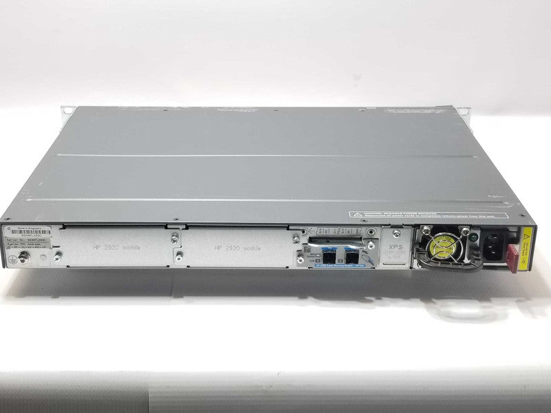 HPJ9727A 2920-24G-POE+ 24 Port PoE+ Gigabit Switch, J9733A Stacking, AS-IS SEE _