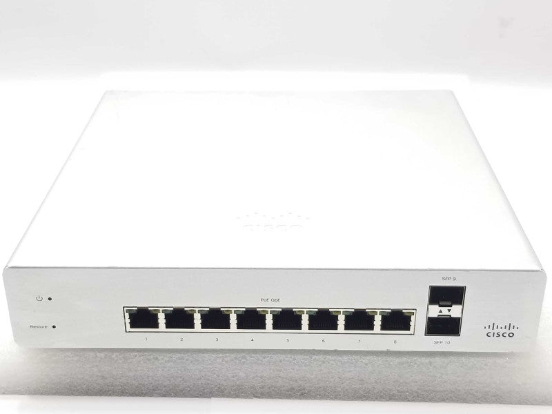 Cisco Meraki MS220-8P-HW Gigabit Ethernet Switch Unclaimed _