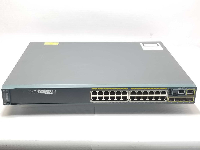 Cisco WS-C2960S-24PS-L 24-Port Gigabit PoE Managed Switch, Factory reset _