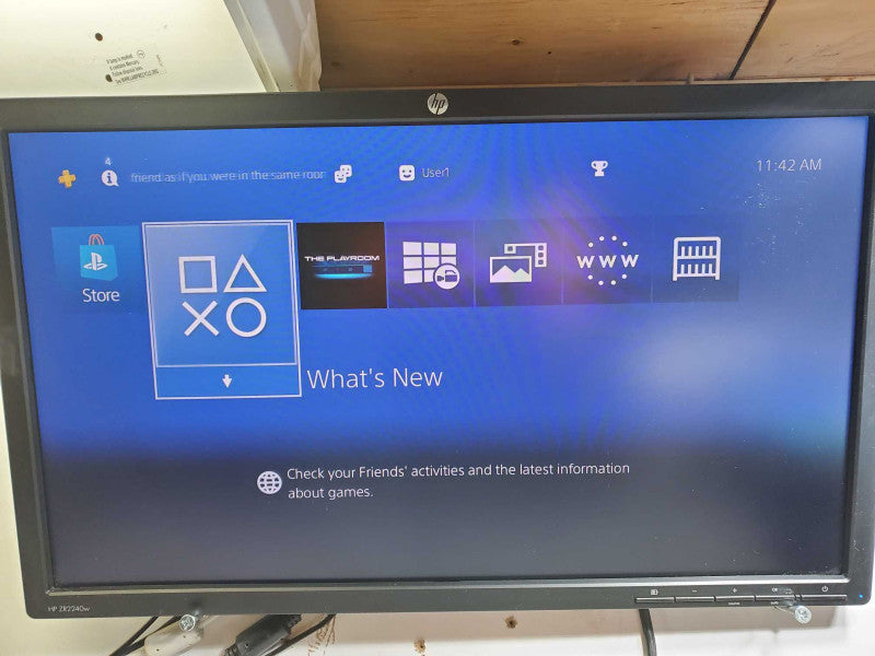Original Sony PlayStation 4 Console 400Gb Storage CUH-1115A READ +