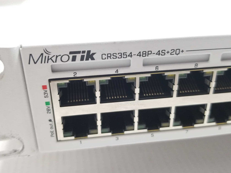 Mikrotik CRS354-48P-4S+2Q+RM Cloud Router Switch, AS-IS ~