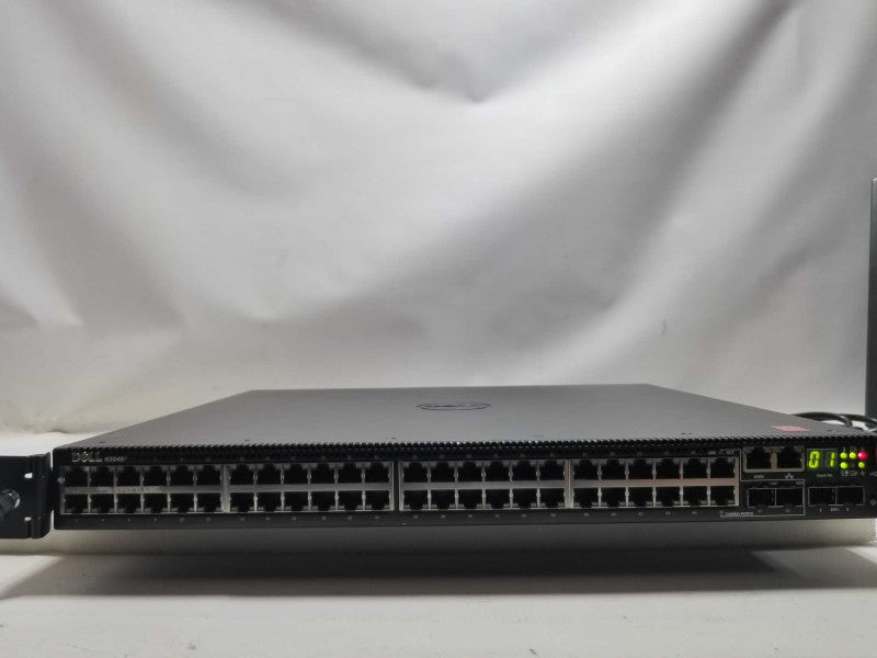 Dell Networking N3048P 48-Port GbE PoE+ Network Switch 2x AC PSU ~