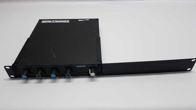 Shure SCM410 4 Channel Automatic Mixer / READ #