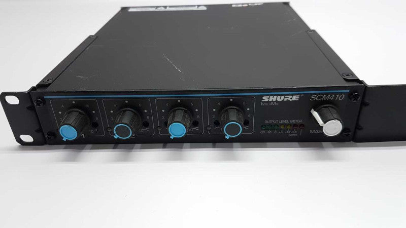 Shure SCM410 4 Channel Automatic Mixer / READ #