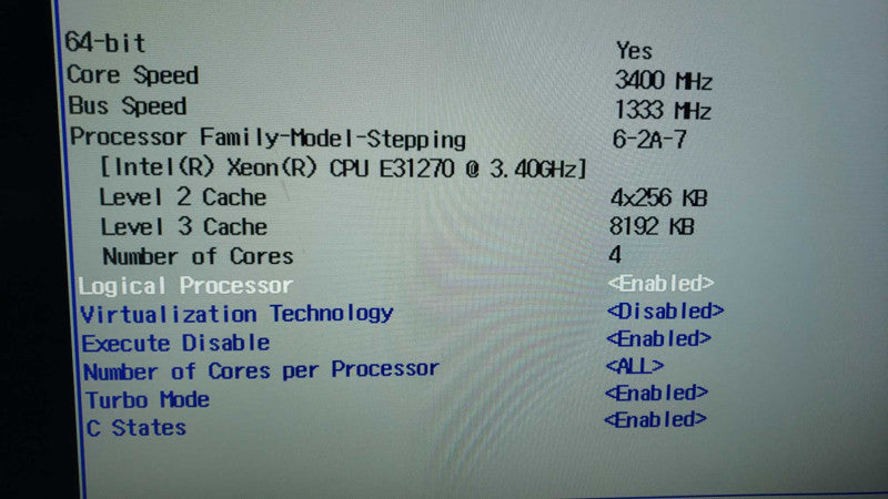 Dell PowerEdge R210 II 1U Xeon E31270@3.4GHz 8GB ECC DDR3 No HDD [