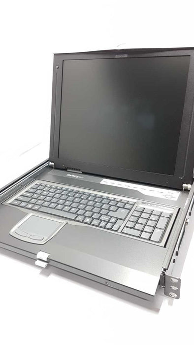 startech 17\\" console rack monitor 16 Port IP KVM Switch cabcons17161 #