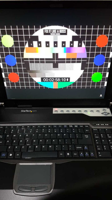 startech 17\\" console rack monitor 16 Port IP KVM Switch cabcons17161 #
