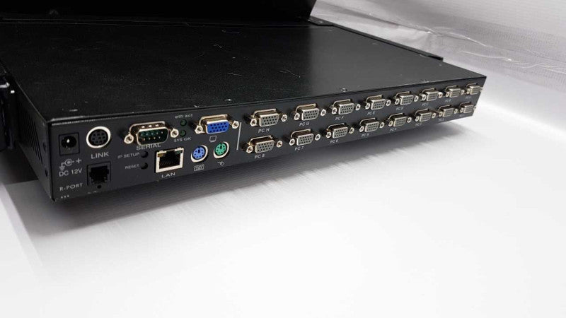 startech 17\\" console rack monitor 16 Port IP KVM Switch cabcons17161 #