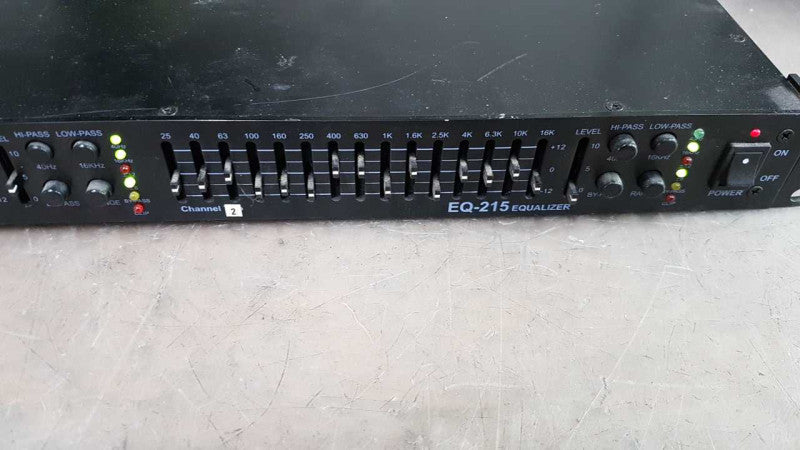 EQ-215 graphic equalizer - READ #