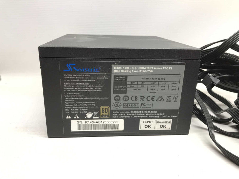 Seasonic SSR-750RT 750W 80 PLUS Gold ATX12V/EPS12V Power Supply +