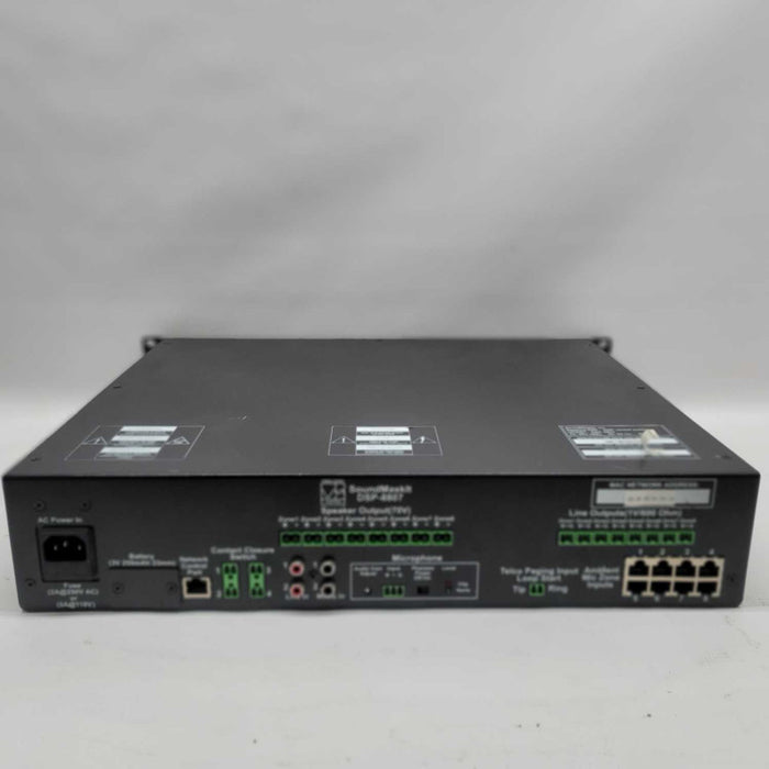 SoundMaskIt. DSP8807 Sound Masking Processor =